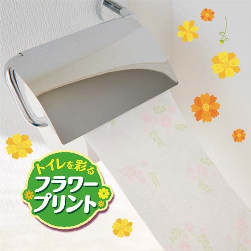 エリエール i：na(イーナ) トイレット ダブル 3.2倍巻 プリント(4ロール入×16セット)[トイレットペーパー ダブル]_2