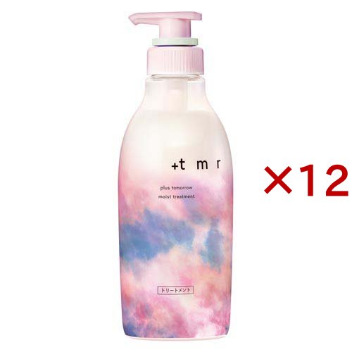 プラストゥモロー モイスト トリートメント(470mL×12セット)[ダメージヘアトリートメント]
