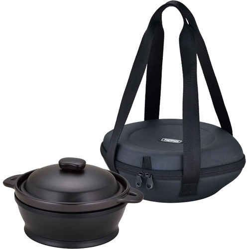 サーモス アウトドア 保温燻製器イージースモーカー ミッドナイトブルー ROP-002 MDB(1セット)[調理器具 その他]