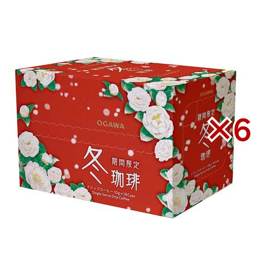 冬珈琲 ドリップコーヒー(18杯分×6セット(1杯10g))[ドリップパックコーヒー]の通販は