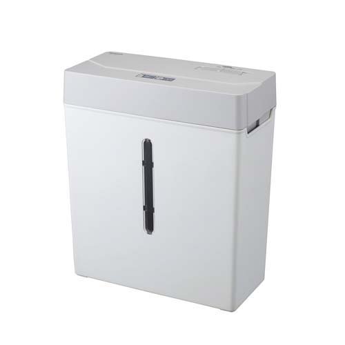 パーソナルシュレッダ A4 クロスカット 静音 グレー NSE-SC01GY(1台)[文房具 その他]の通販は