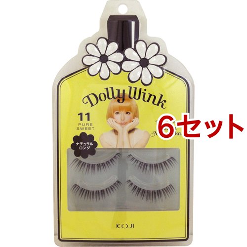ドーリーウインク アイラッシュ No.11 ピュアスイート(6セット)[つけまつ毛・アイラッシュ]の通販は
