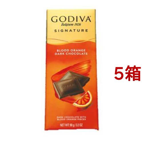 ゴディバ タブレット ブラッドオレンジ(90g*5箱セット)[チョコレート