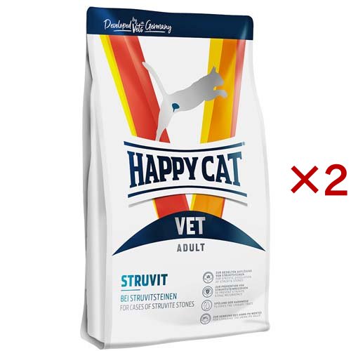 ハッピーキャット VET ストルバイト(尿石ケア) ドライ 療法食(4kg×2セット)[猫用特別療法食] 17,494円