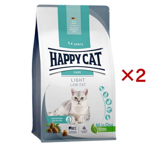ハッピーキャット ケア ライト 低脂肪(4kg×2セット)[キャットフード(ドライフード)]の通販は