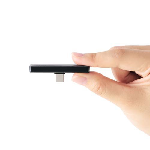 エレコム 外付け SSD 250GB 超小型 直挿し USB 3.2 Gen2x2 高速データ転送 グレー(1個)[情報家電　その他]_4