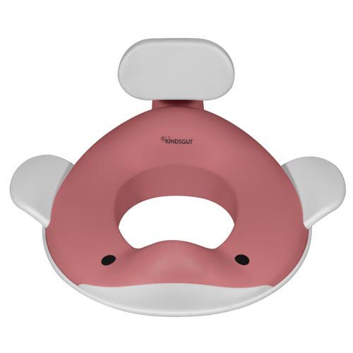 くじらの補助便座 ダスティピンク(1個)[ベビー用補助便座]