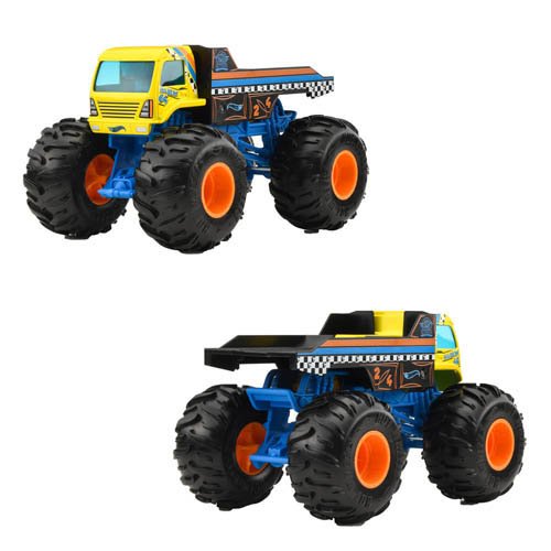 ホットウィール モンスタートラック ビッグサイズAst 1：24ミニカー4台