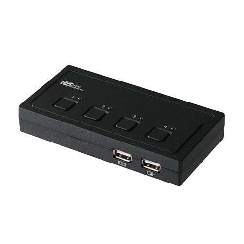 ラトックシステム VGAパソコン切替器 4台用 RS-430U(1個)[情報家電　その他] 9,563円
