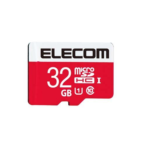 エレコム マイクロSDカード 32GB ニンテンドースイッチ対応 SD変換アダプタ付 防水(1個)[情報家電　その他] SDカード