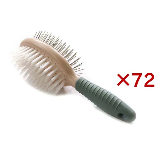ペット美容室 ブラッシング＆整毛ブラシ M(72セット)[ペットの雑貨