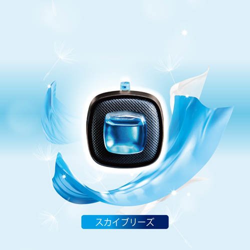 【１８個】 ファブリーズ 消臭芳香剤 車用 イージークリップ スカイブリーズ P＆G ファブリーズ 車のエアコン用 イージークリップ スカイブリーズ