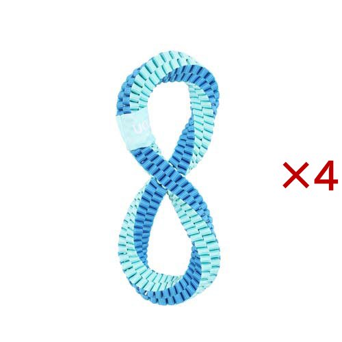 ユーゴー ツイストインフィニティ- S(4セット)[犬のおもちゃ・しつけ]