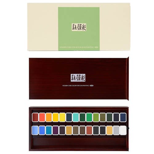 ホルベイン 新顔彩 28色セット 2353(1個)[画材・製図用品]