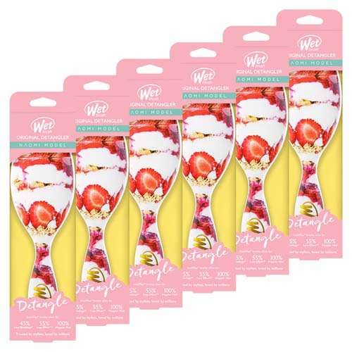 ウェットブラシ オリジナルディタングラー ナオミモデル パフェ(6本セット)[ブラシ]