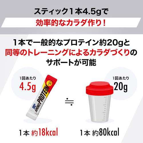 【EAA】アミノバイタル アミノプロテイン レモン味(4.5g*60本入*12箱セット)[プロテイン その他]