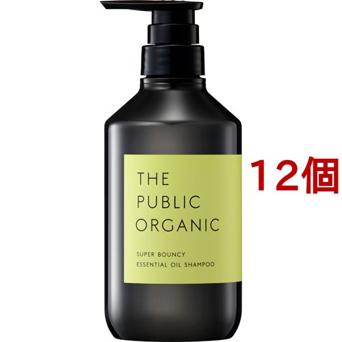 ザパブリックオーガニック スーパーバウンシー DM シャンプー(480ml*12個セット)[ヘアケア]