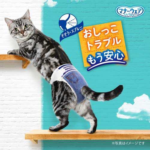 マナーウェア ねこ用 猫用おむつ Sサイズ(38枚入)[猫砂・猫トイレ用品