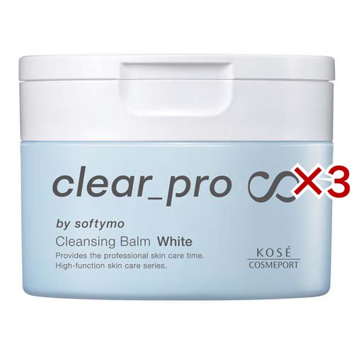 ソフティモ クリアプロ クレンジングバーム CICAホワイト(90g×3セット)[クレンジング その他] 5,338円