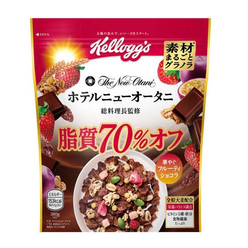 素材まるごとグラノラ 脂質70％オフ 華やぐフルーティショコラ(380g
