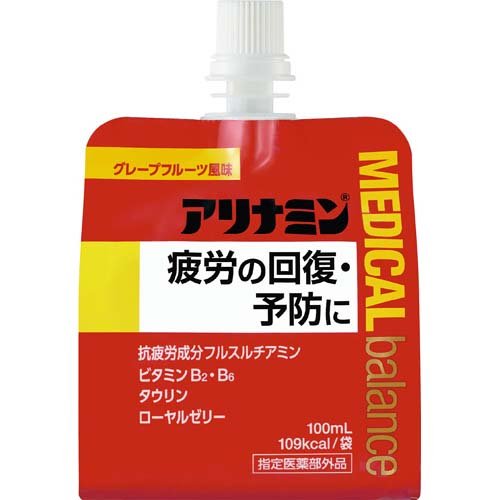 アリナミンメディカルバランス グレープフルーツ風味(100ml*6袋*6個入)[滋養強壮・栄養補給]_2
