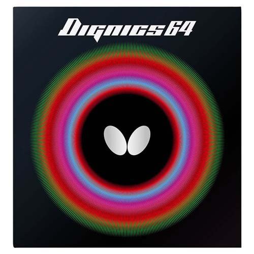 バタフライ 卓球 ラバー ディグニクス64 06060 ブラック(278) A(1枚)[卓球]