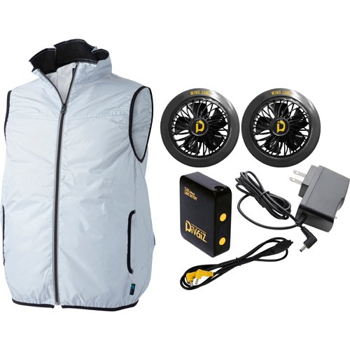 SK11 WZライトファンベストセット 9394SK-M(1セット)[扇風機]の通販は