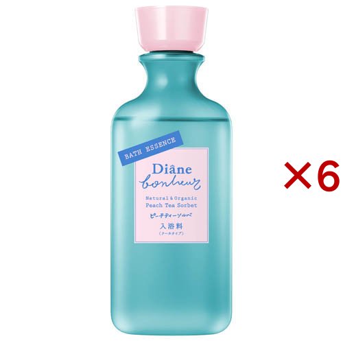ダイアンボヌール アイスバスエッセンス ピーチティーソルベの香り 約11回分(280ml×6セット)[入浴剤 その他]