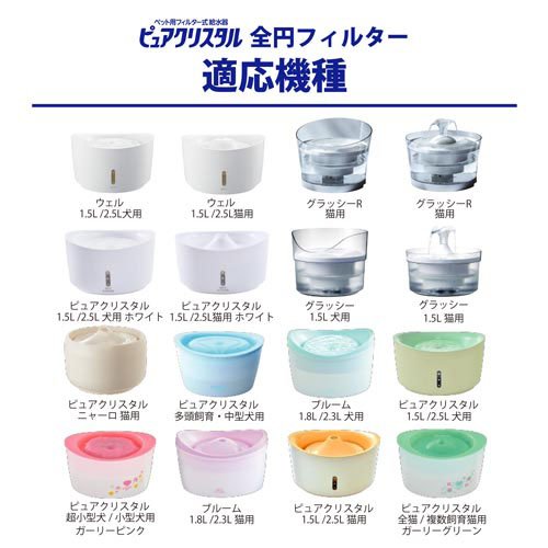 ピュアクリスタル 軟水化フィルター 猫用(2個入×12セット)[ペットの雑貨・ケアグッズ]_4