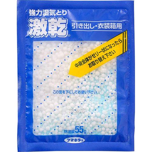 激乾 引き出し・衣装箱の除湿・消臭・防カビに(12袋入×12セット(1袋55g))[クローゼット押入れ 除湿剤 防湿剤 乾燥剤]_1