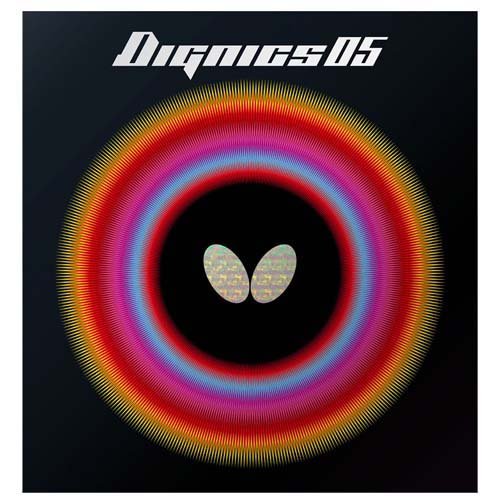 バタフライ 卓球 ラバー ディグニクス05 06040 ブラック(278) TA(1枚)[卓球]