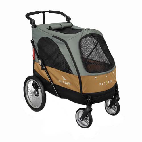 4輪バギー Silver Wing 55kg ブラウン(1台)[ペットのお散歩用品・おしゃれ]