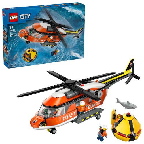 レゴ LEGO シティ 沿岸警備隊ヘリコプター 60503(1個)[ベビー玩具・赤ちゃんおもちゃ その他]