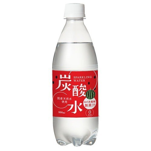 国産 天然水仕込みの炭酸水 スイカ 500ml 24本 国内ミネラルウォーター の通販はau Pay マーケット 爽快ドラッグ