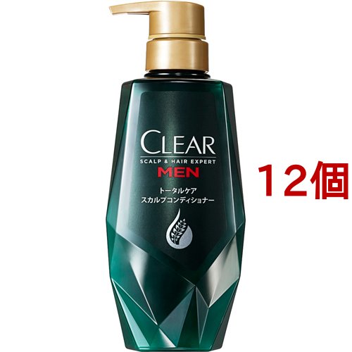 クリアフォーメン トータルケア スカルプコンディショナー ポンプ(350g*12個セット)[ダメージケアリンス・コンディショナー]
