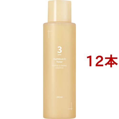 ナンバーズイン 3番 うるツヤ発酵トナー(200ml*12本セット)[保湿化粧水]