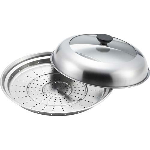 ヨシカワ フライパン用蒸し器 28〜30cm用 YJ3278(1個)[調理器具 その他]の通販は 6,600円
