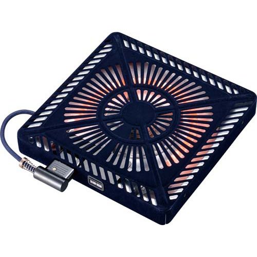 メトロ U字型石英管ヒーター 600W MSU-601E DKB(1台)[こたつ]