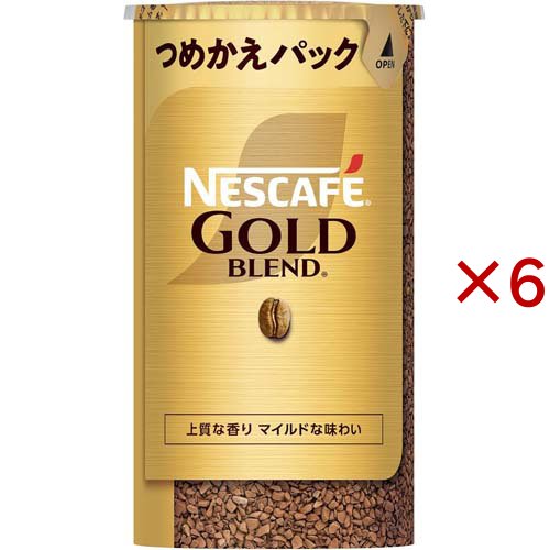 ネスカフェ ゴールドブレンド エコ＆システムパック(95g×6セット)[インスタントコーヒー]
