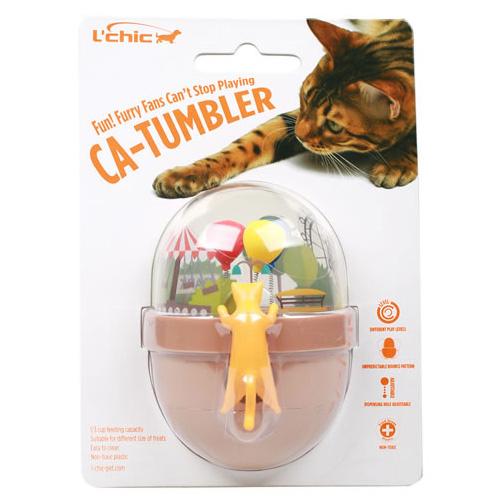 エルシック キャットタンブラー バルーン(2セット)[猫のおもちゃ・しつけ] おもちゃ