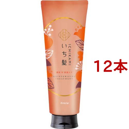 いち髪 濃密W保湿ケア トリートメント(230g*12本セット)[ダメージヘアトリートメント]