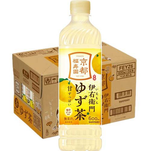伊右衛門ゆず茶(600ml×24本)[緑茶]の通販はau PAY マーケット