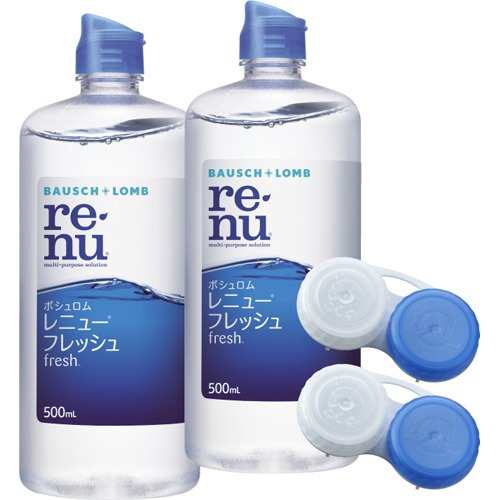 レニュー フレッシュ(500ml*2本入)[オールインワンソフトコンタクト洗浄保存液]｜au PAY マーケット