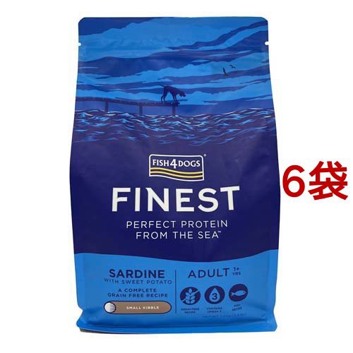 ファイネスト サーディン(1.5kg*6袋セット)[ドッグフード(ドライフード)] 犬用品・ドッグフード