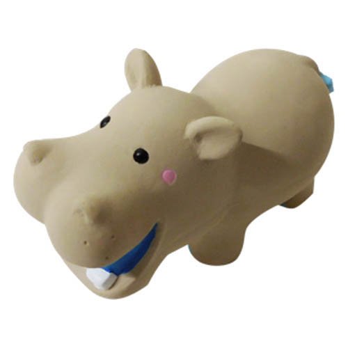 ラテックストイ I LOVEピーピーアクア カバエラ グレー(48セット)[犬のおもちゃ・しつけ]_1