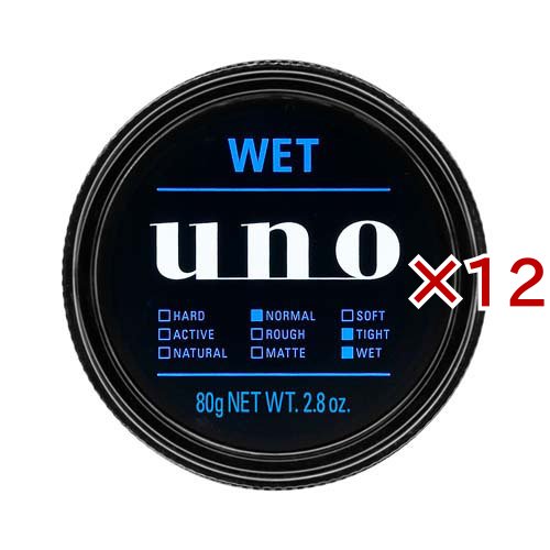 ウーノ ウェットエフェクター f(80g×12セット)[ヘアスタイリング剤 その他]