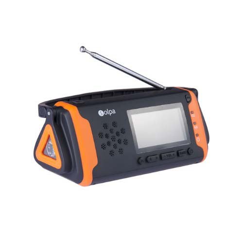 クマザキエイム ソーラー蓄電ラジオ チャージオ ラムダ SL-091(1台)[ラジオ]