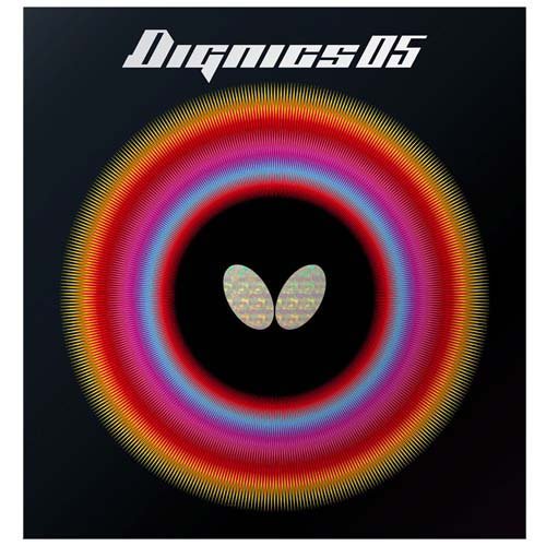 バタフライ 卓球 ラバー ディグニクス05 06040 ブラック(278) A(1枚)[卓球]