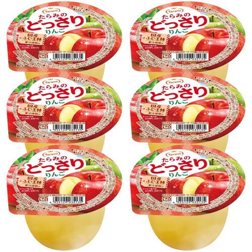 たらみ たらみのどっさり りんご(230g×6個)[ゼリー]の通販はau PAY