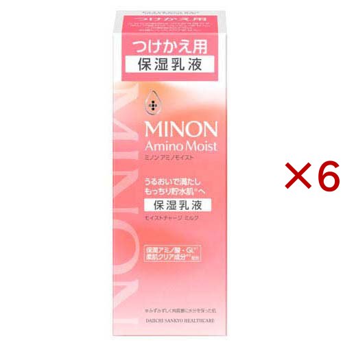 ミノンアミノモイストモイストチャージミルクつけかえ用(100g×6セット)[保湿乳液]